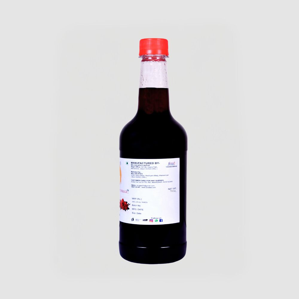 Dolata’s Gulab Sharbat – Shuddhata Bhi, Swaad Bhi _ Pure Rose Refreshment in Every Sip _ 700ml D