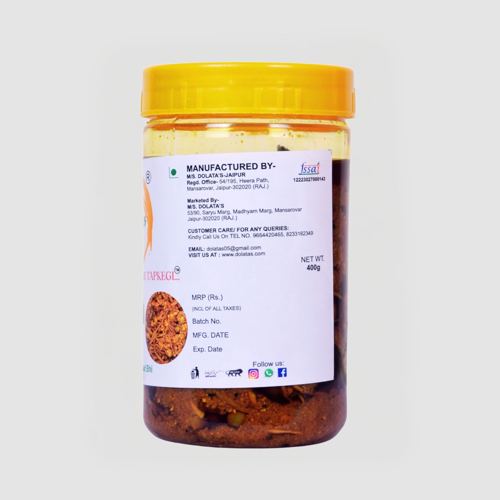 Dolata’s Rajasthani Kair Sangri – Authentic Desert Beans & Berries 400gm (3)